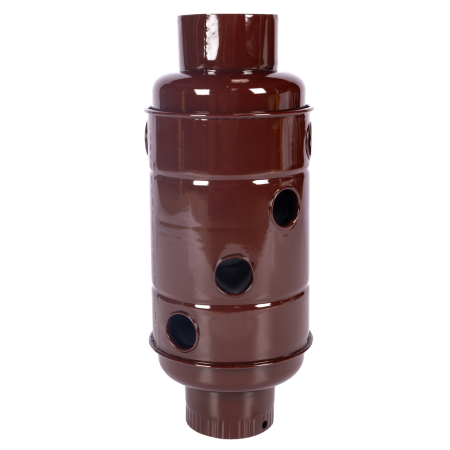 Burlan recuperator caldura, rotund, 120 mm, Maro [1]