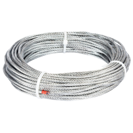 Accesorii Constructii - Cablu otel zincat Micul Fermier, diametru 4mm, lungime 25m