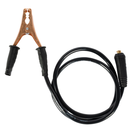Cabluri sudura Micul Fermier, cleste masa + portelectrod, dimensiune conectori 16-25, 200A [2]
