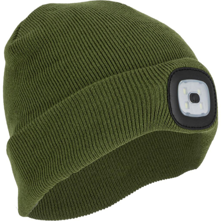 Organizare depozitare, protectie - CACIULA CU ILUMINARE (DETASABILA) / 4 LEDURI / VERDE