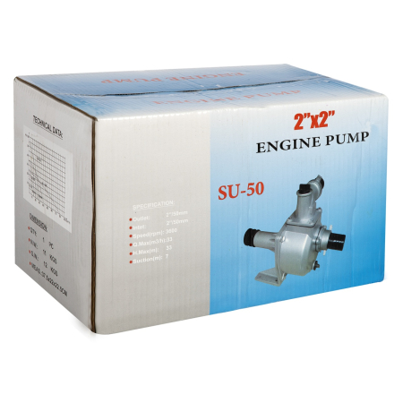 Cap motopompa Micul Fermier 2" cu fulie dubla [10]