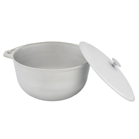 Întreținere casă și fermă - Ceaun tuci aluminiu alimentar cu capac, capacitate 10 litri ELEFANT
