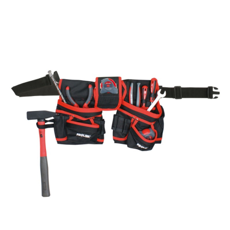 Organizare depozitare, protectie - CENTURA POLIESTER CU 20 BUZUNARE 82-112CM