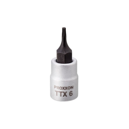 Întreținere casă și fermă - Cheie TORX TTX 6, lungime 33mm, prindere 1/4', Proxxon 23752
