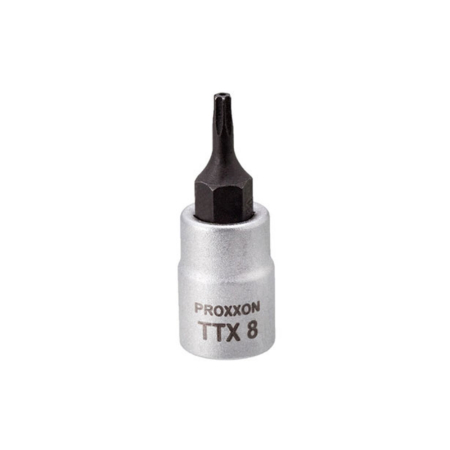 Întreținere casă și fermă - Cheie TORX TTX 8, lungime 33mm, prindere 1/4', Proxxon 23753
