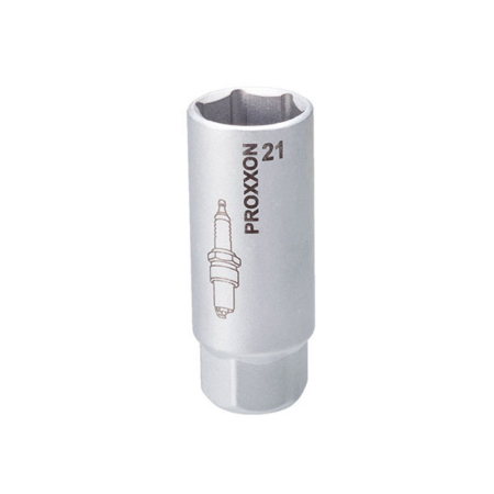 Chei tubulare si adaptoare - Cheie tubulara pentru bujii, Proxxon 23552, 21mm cu prindere 3/8'