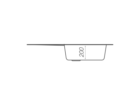 Chiuveta de bucatarie Elefant Premium Intenso , Grafit 465x340 mm [1]