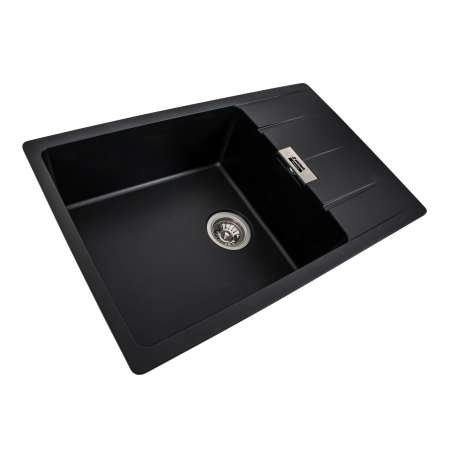 Chiuveta de bucatarie Elefant Premium Roma Negru metalic, 775x500 mm [2]