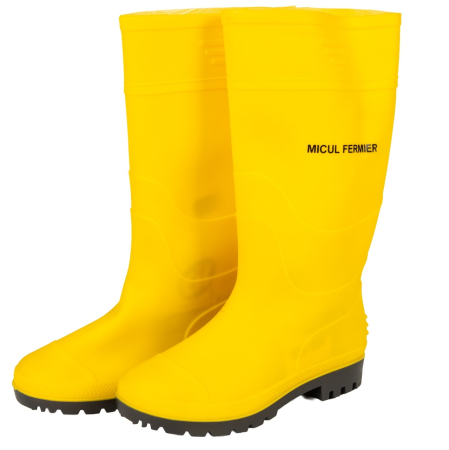 Constructii - Cizme de cauciuc Micul Fermier 39 Galben G01