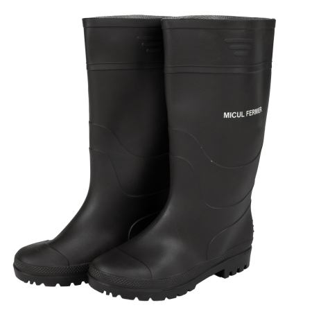 Constructii - Cizme de cauciuc Micul Fermier 45 Negru G01