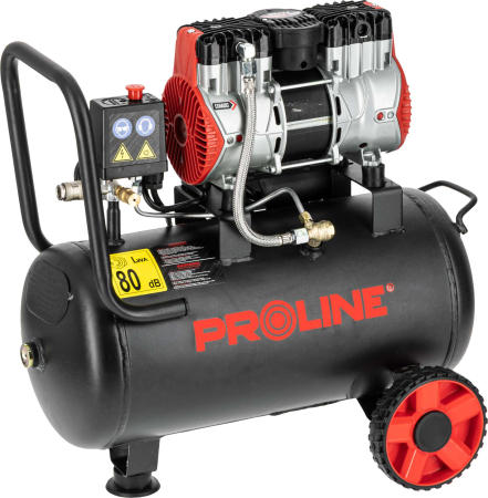 Compresoare - COMPRESOR AER FARA ULEI - 750W / 8BAR / 167L/MIN / 24L