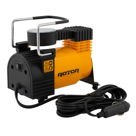 Întreținere casă și fermă - Compresor auto ROTOR RY-5020B, tensiune alimentare 12V, 10 bar / 150 psi, 30 l/min