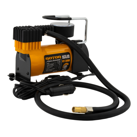 Compresor auto ROTOR RY-5080 , tensiune alimentare 12V, 10 bar / 150 psi, 30 L/min [1]