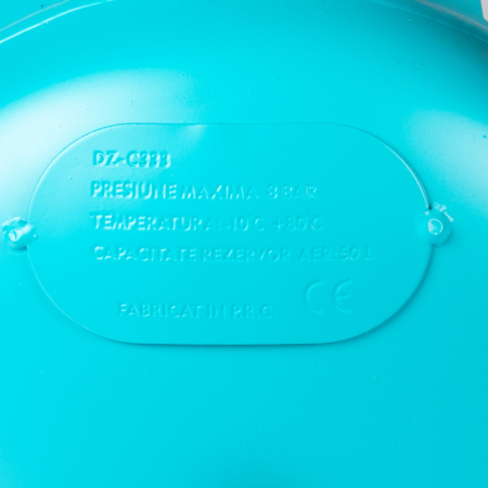 Compresor Detoolz 50L cu ulei, 1680 W, debit 206L/min, 8 bar, 2 prize de aer [16]