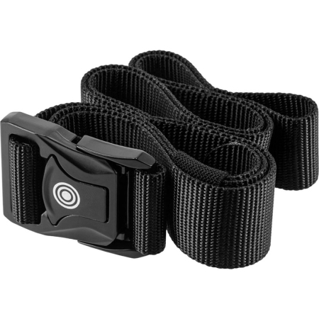 Accesorii echipamente - CUREA POLIESTER CU CATARAMA METAL RAPIDA 130CM / NEGRU