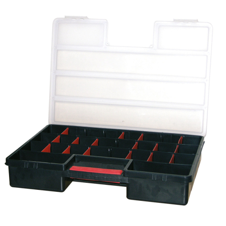 Organizare depozitare, protectie - CUTIE ORGANIZATOR 460X325X80MM / 16 CASETE