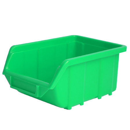 Organizare depozitare, protectie - CUTIE PLASTIC DEPOZITARE 111X165X76MM / VERDE