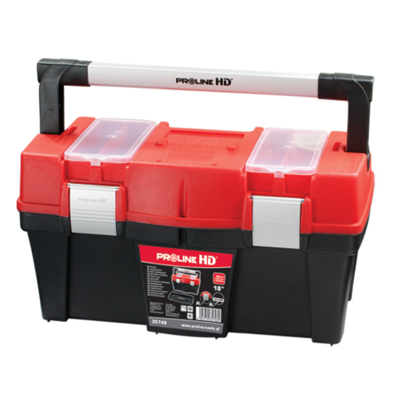 Organizare, depozitare, protectie - CUTIE SCULE PPR HD CU INCHIZATOR SI MANER ALUMINIU 18"