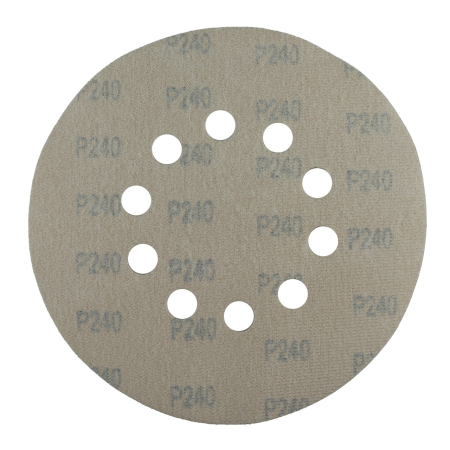 Disc abraziv pentru slefuitor cu excentric KB225.240 (Set 10 buc) Diametru: 225 mm, Granulatie: P240 [2]