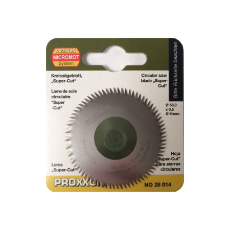 Disc debitor 'super cut', Proxxon 28014, 58mm, 80 dinti [1]