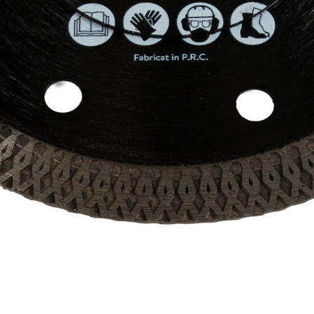 Disc diamantat turbo Detoolz 115x22.2mm, taiere umeda/uscata [2]