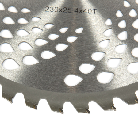 Disc motocoasa Micul Fermier, 40T, vidia, grosime 1mm, Ø230mm [2]