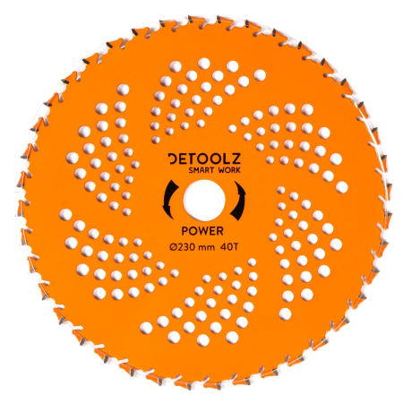 Piese si accesorii - Disc motocositoare 40T Vidia, 230 x 25.4 x 2 mm, Power