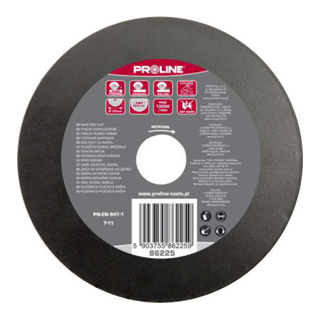 Multifunctionale - DISC RASPEL PLAT / ASPRU - 230MM