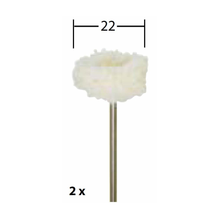 Discuri din bumbac pentru lustruit, Proxxon 28297 [1]