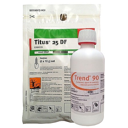 Erbicide - Erbicid Titus 25 DF + Adjuvant Trend 90