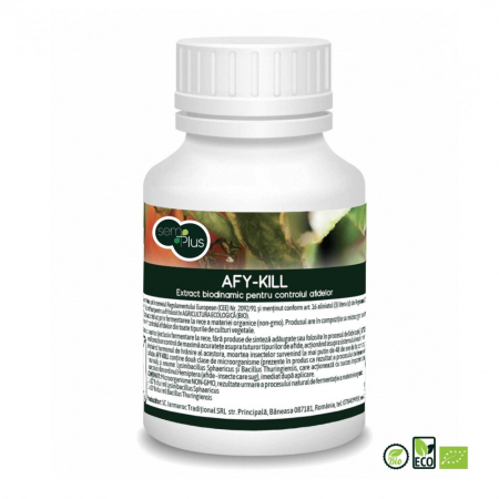 Agricultura ecologică - Extract biodinamic pentru controlul afidelor, Afy-Kill