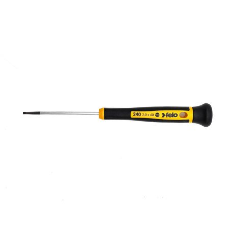 Surubelnite - Felo 24020160, Surubelnita de precizie cu varf drept 2.0x0.4x60mm