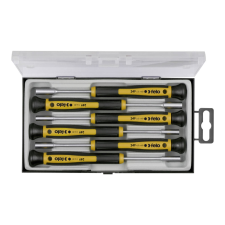 Surubelnite - Felo 24996166, Trusa surubelnite de precizie cu varf tubular, 6 piese