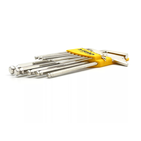 Felo 37513011, Set 13 chei L HEX, lungi, cap cu bila, INCH, HEX 0.050in-3/8in [3]