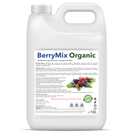 Îngrășăminte - Fertilizant organic pentru arbuștii fructiferi, BerryMix Organic