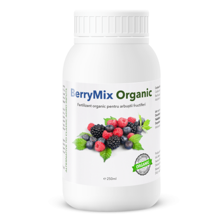 Agricultura ecologică - Fertilizant organic pentru arbuștii fructiferi, BerryMix Organic
