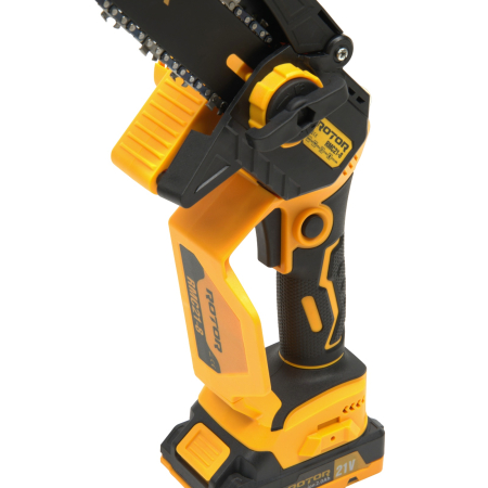 Fierastrau cu lant si acumulator ROTOR RMC21-8, 21V / 2Ah, Brushless , Ungere lant , [5]
