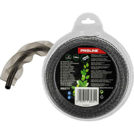 Piese si accesorii - FIR MOTOCOASA RANFORSAT - PATRAT-RASUCIT 2.7MM / 92M