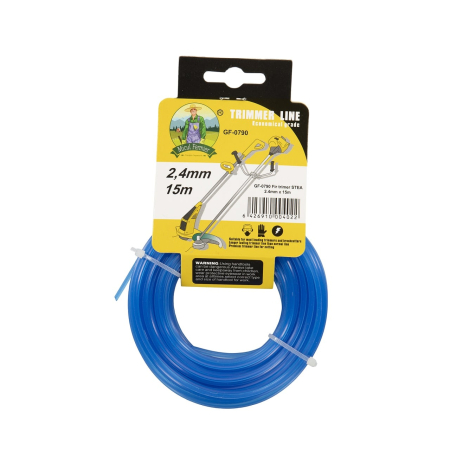Fir motocoasa(trimmer) Micul Fermier, 2.4mm*15m, stea [1]
