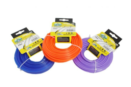 Piese si accesorii - Fir motocoasa(trimmer) Micul Fermier, 3.3mm*15m, patrat
