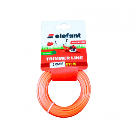 FIR TAMBUR (ROTUND) 2mm x 15m, Elefant [1]