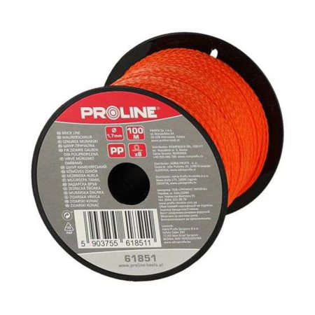 Consumabile si accesorii - FIR ZIDARIE POLIPROPILENA / PORTOCALIU - 1.7MM / 100M