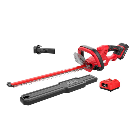 Foarfeci - Foarfece de tuns gard viu SKIL 0430 AA, 20V, 55cm, inclusiv acumulator si incarcator