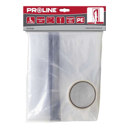 Folii si benzi - FOLIE CORTINA USA CU FERMOAR TIP-L - 1100X2200MM