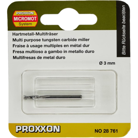 Freza cu 2 caneluri, Proxxon 28761, 3.0x3.0mm [3]