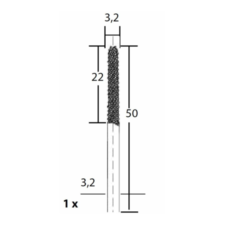 Freza pentru ceramica, Proxxon 28757 [1]