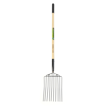 Furca gunoi grajd, 10 dinti, maner lemn, 1600mm [4]