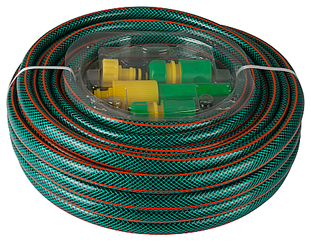 Irigaţii - Furtun Armat cu Accesorii 1/2" 20 metri