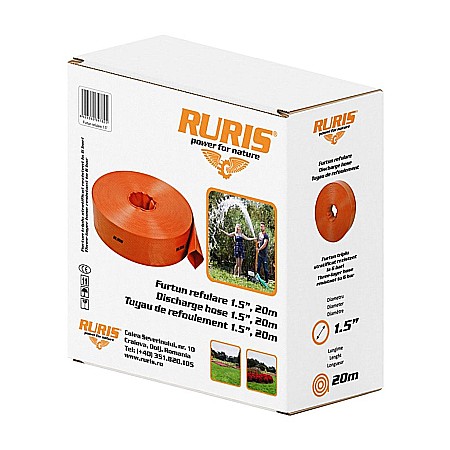 Irigaţii - Furtun refulare 1,5, 20m