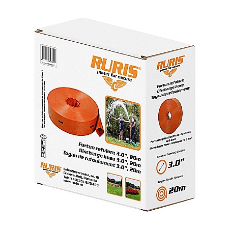 Irigaţii - Furtun refulare 3,0, 20m